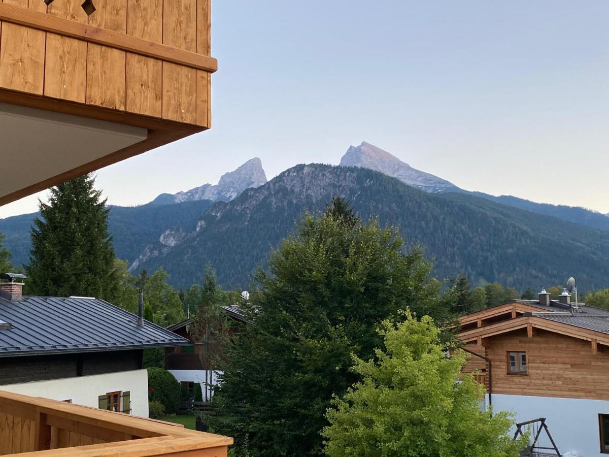 Bergelemente - Bergahorn Lägenhet Schönau am Königssee Exteriör bild